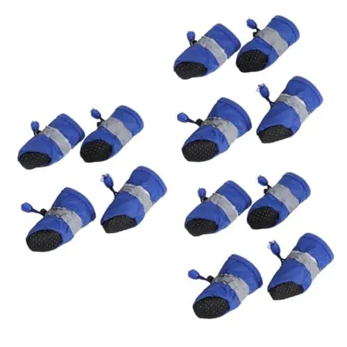 Produktbild: BCOATH 3er-Sets Hundestiefel Für Bis Mittelgroße Hunde Größe XL Haustierschuhe Für Outdoor-aktivitäten 4 Stück X 3