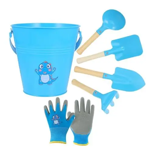 Produktbild: BCOATH 1satz Strandspielzeug Für Kleinkinder Teiliges Sandspielzeug Eimer Schaufeln Und Handschuhen Für Strand Garten Und Spielplatz