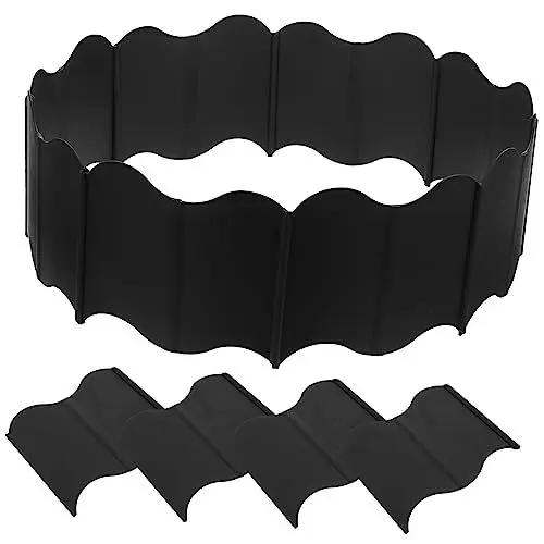 Produktbild: BCOATH Rasenkante Kunststoff Rasenkante 1 Set Von Interlockenden Plastik Gartenzaun Für Dekoration Und Rasenbegrenzung Robuste Gartenumrandung