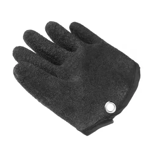 Produktbild: BCOATH Anti-Gräten-Angelhandschuh rutschfeste Fingerhandschuhe zum Angeln aus PE-Faden gewebter Handschuh bequem für drinnen und draußen und leicht zu reinigen zufällige Farbe