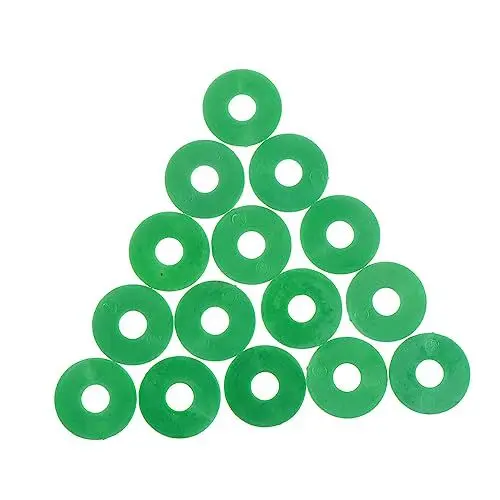 Produktbild: BCOATH Greenhouse Gadgets 250 Stück Befestigungsplatten-clips Aus Kunststoff Für Sonnenschutznetz Isolierung Beschattung Gartennutzung