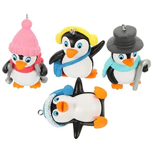Produktbild: BCOATH Aquarium- Leicht Schwimmende Pinguine Für Den Haushalt Verschleißfeste Pinguinfiguren Zufälliger Stil