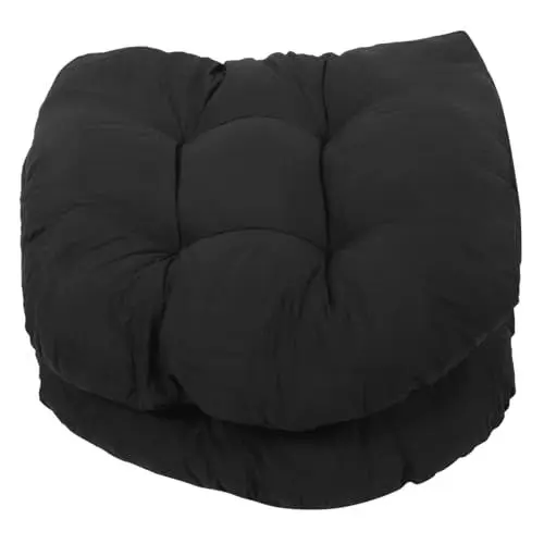 Produktbild: BCOATH 2 Stück Rattan-stuhlkissen Ergonomisches Garten-sitzpolster Atmungsaktives Outdoor-terrassenkissen Bequemes Sofa-stuhlpolster Für Zuhause