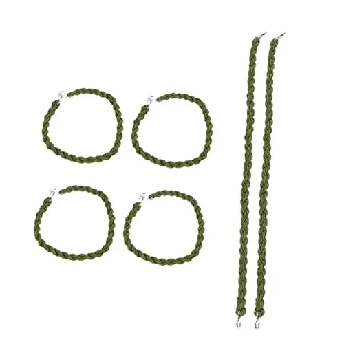 Produktbild: BCOATH 3er-Pack Elastische Legging-seilgurte Zum Radfahren Knöchelgurte Stiefelgurte Für Hosen Leggings-Seil Outdoor-zubehör