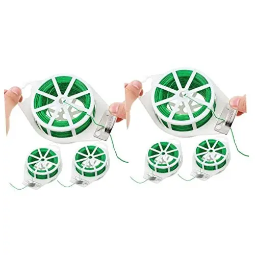 Produktbild: BCOATH 4 Rollen Zhasi kabelbinder gartenwerkzeuge Gartenausstattung gartenzubehör Plant Clip Gartenband Baumband Pflanzen Klebeband Rebengurte unterstützen Riemen für Weinreben Kunststoff