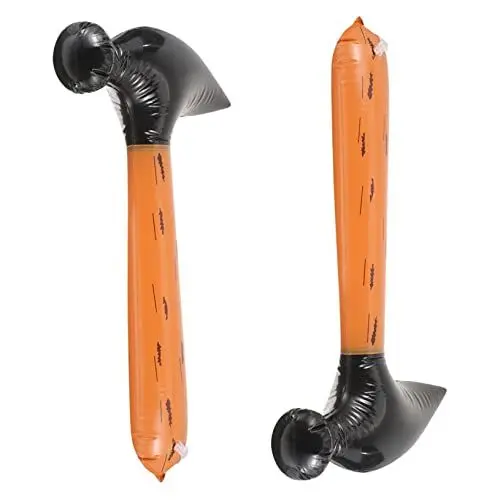 Produktbild: BCOATH 4 Stück Aufblasbares Hammerspielzeug Hammer Bläst Auf Hammerschlag Aufblasbares Hammerdekor Partygeschenke Aufblasbares Kinderspielzeug Hüpfburgen Und Hüpfburgen Schaumhammer PVC
