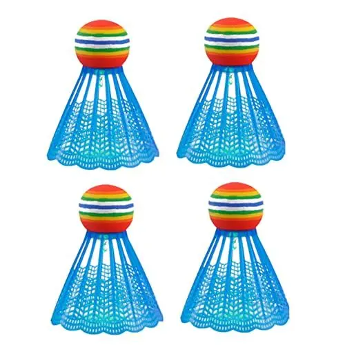 Produktbild: BCOATH 4 Stück – Badminton-federbälle Nylon Spielen Bei Nacht Alle Altersgruppen