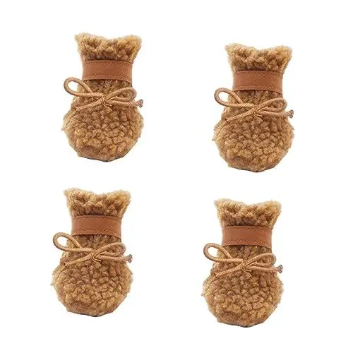 Produktbild: BCOATH Hunde-Outdoor-Schuhe 4 Stück Welpenstiefel Für Hunde Schneestiefel rutschfeste Sohle