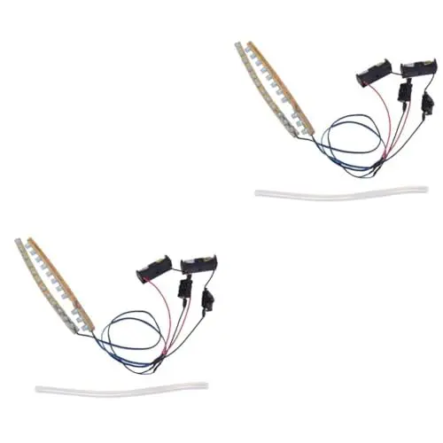 Produktbild: BCOATH 4 Stück Lichtleiste für Roller led lichterband Skateboard zubehör LED Lichtleiste LED-Longboard-Beleuchtung Lichter für Inline-Skates leichtes Abr für Skate LED-Lichtleiste