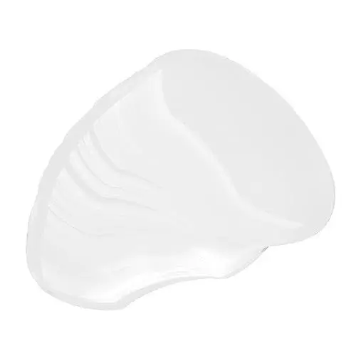 Produktbild: BCOATH 50 Stück Brille Haarschneidezubehör Zubehör Für Wimpernverlängerung Gesichtsbedeckung Für Den Haarschnitt Gesichtsschutz Für Friseursalons Barbier Kind Weiß Gläser Plastik Kosmetik