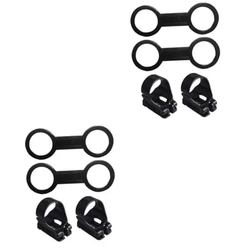 Produktbild: BCOATH 2 Sätze Schnellverschluss-schnorchelmaskenhalter Schnorchelhalter Tauchschloss Ersatz-schnorcheltüllen-kit Tauchausrüstung 4 Stück * 2
