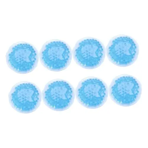 Produktbild: BCOATH 8 Stück Packung Eisbeutel Erholungspad -Gel-Pads gelenkschmerzen kühlung kühlende wehtun chillen kaltkompresse heat pad kühlmatte dellen Physiotherapie-Pad Therapiekompresse PVC