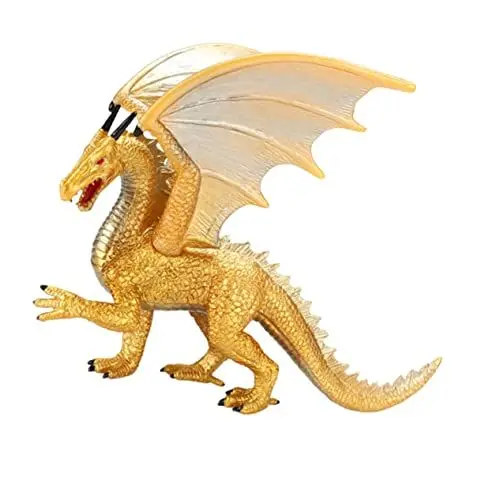 Produktbild: BCOATH Dinosaurier-Modell Für Dekoration Kreatives Tier-Ornament Dinosaurier-Figur Für Zimmer Goldener Dino-schmuck Langlebiges Design