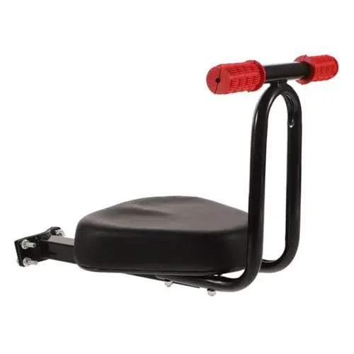 Produktbild: BCOATH Fahrrad-kindersitz Fahrrad Rücksitze Geschmeidige Sitze Fahrradträgermatte Stabile Kindersitze Fahrrad Rückenkissen Sichere Fahrradsitze Kreative Fahrradkindersitze Metall