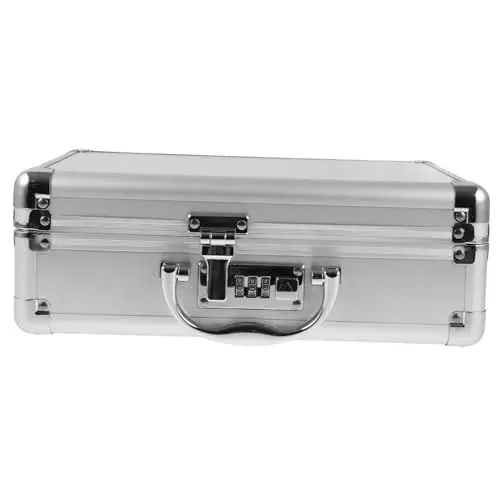 Produktbild: BCOATH Kit Werkzeug Organizer Werkzeugkoffer Für Herren Aktentasche Aus Aluminiumlegierung Metallkoffer Tragbare Workstation Aktentasche Aktentasche Aus Metall Aktentasche Aus