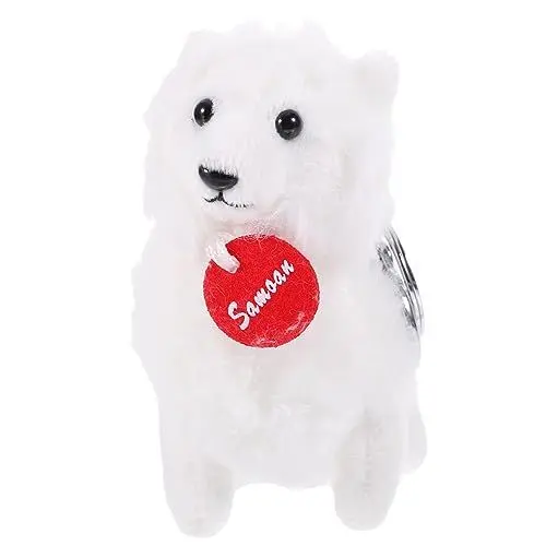 Produktbild: BCOATH Schlüsselanhänger Mit Plüschhund Tieranhänger Für Schlüssel Handtasche-Ornament Rucksack-Dekoration Aus Pp-Baumwolle Personalisiert