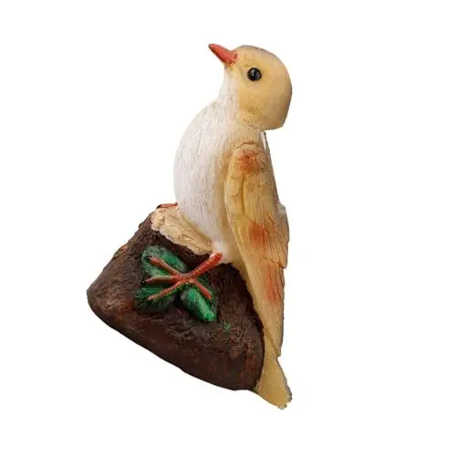 Produktbild: BCOATH Solar Vogel Statue Harz Garten Ornament Solar Harz Vogel Figurine
