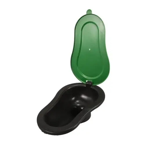 Produktbild: BCOATH Temporäre Toilette Tragbare Toilette Für Erwachsene Campingtoilette Urineimer Bautoilette Wander Hockeimer Mit Deckel Nachttisch Toiletteneimer Reisetoilette