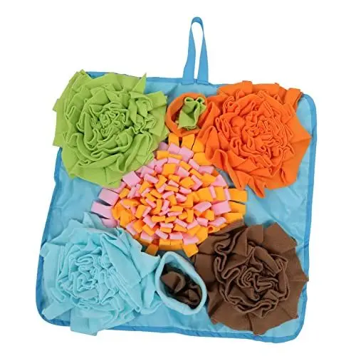 Produktbild: BCOATH Wohnkultur 1 STK Ermutigen Spender Spielzeug Bett Tierfutter Fördert Nasenspiel Indoor Pet Pad Waschbar Hund Große Schüssel Spiel Lebensmittelfarbe Schnüffeln Einfaches Training