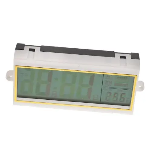 Produktbild: UKCOCO Wanduhr Mit Temperaturanzeige Und Kalenderfunktion Multifunktionale LCD-wanduhr Für Zuhause Büro Und Senioren Stilvolles Design Mit Großem Display