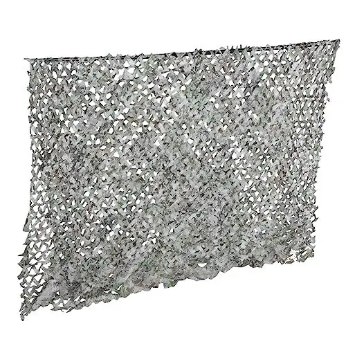 Produktbild: BCOATH schützende Fellabdeckung Tarnnetz Campingnetz Waldnetz Camouflage-Mesh-Netz Camouflage-Jalousien camoing tarntuch schutznetz Abdeckung aus Camouflage-Leder Sport Jagdnetz Polyester
