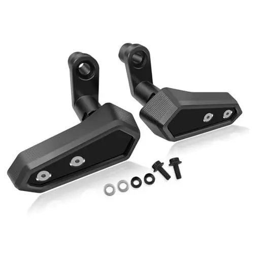 Produktbild: BDDXWSM Sturzpads Motorradrahmenschieber-Motorschutzschutz-Fallschutzabdeckung Für K&awasaki Für Ninja500 Z500 SE 2024 Für NINJA500 2024 2025 Verkleidungsschutz(SCHWARZ)