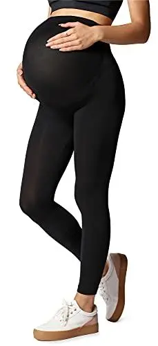 Produktbild: Be Mammy Umstandsleggings BE-1123 (Schwarz, S-M)