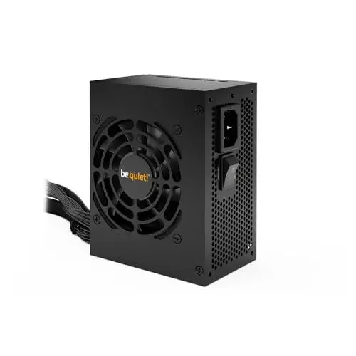 Produktbild: be quiet! SFX Power 3 450W, 80 Plus Bronze, temperaturgesteuerter 80mm Qualitätslüfter, Starke 12V-Leitung, 2 PCIe-Anschlüsse für leistungsstarke GPUs, BN321