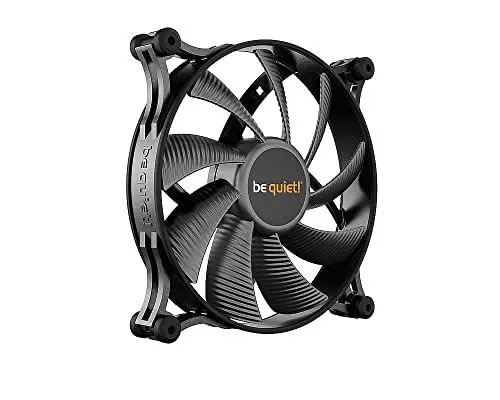 Produktbild: be quiet! Shadow Wings 2 140mm PWM Lüfter, hohe Höchstgeschwindigkeit, niedrige Mindestdrehzahl, optimierter Lüfterrahmen, außergewöhnlich hoher Luftdruck, sehr leiser Betrieb, Rifle-Lager, BL087