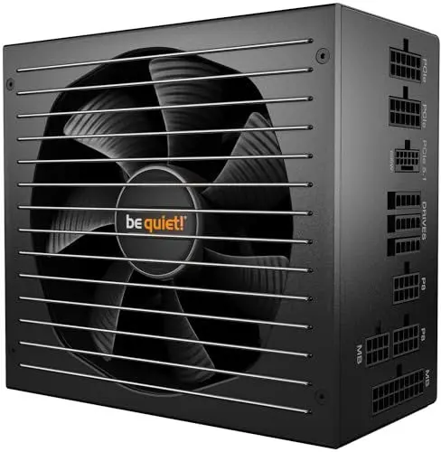 Produktbild: be quiet! Straight Power 12 850W, ATX 3.1, 80 Plus Platinum, nahezu unhörbarer Silent Wings Lüfter, für PCIe 5.1 und PCIe 6+2 Grafikkarten, 12V-2x6 Kabel enthalten, BN337