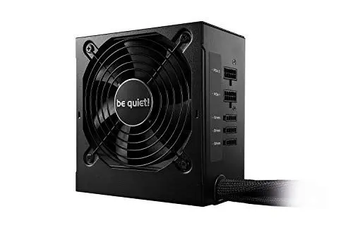 Produktbild: be quiet! System Power 9 600W cm PC-Netzteil | 80 Plus Bronze Effizienz | ATX | mit Kabelmanagement | Schwarz | BN302