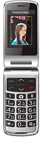 Produktbild: beafon, SL645, Silverline, Großtastentelefon, Seniorenhandy mit SOS Notruftaste, Klapphandy, XXL Innendisplay 2,8 