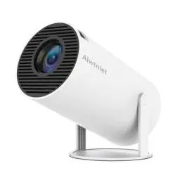 Produktbild: Beamer 4K 1080P Full HD Unterstützt, Mini Projektor Android 11.0 5G WiFi 6 BT 5.0, Smart Projector 200ANSI 8000L Auto Horizontal Trapezoid Correction, Beamer Handy 180°Drehbarer (weiß)