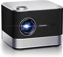 Produktbild: Beamer mit Official NetfIix 3D DoIby Audio, AURZEN Boom 3 Beamer 4K Autofokus/Trapezkorrektur Beamer, HDR 10 60Hz WiFi6 Bluetooth, 1080P Full HD Beamer Heimkino, Video LED Smart Projektor Outdoor