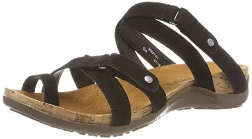 Produktbild: Bearpaw Damen Nadine Römersandalen, Schwarz (Black/Black (884) 884)
