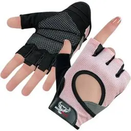 Produktbild: BEAST RAGE Gewichtheberhandschuhe für Männer und Frauen, Gym Handschuhe für Crossfit.Atmungsaktiv,rutschfest Silikon gepolsterte Handfläche Schutz Trainingshandschuhe für Gewichtheben