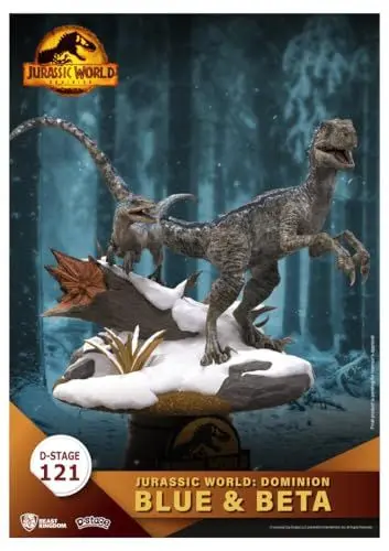 Produktbild: Beast Kingdom - Jurassic World Dominion DS-121 Blue & Beta 6 D Statue