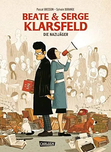 Produktbild: Beate und Serge Klarsfeld: Die Nazijäger: Graphic Novel ab 14 Jahren über eine mutige Frau, die gegen das Vergessen des Holocausts kämpfte und viele NS-Kriegsverbrecher aufspürte