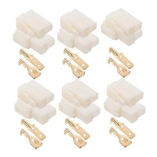 Produktbild: Beatifufu 10 Sets Auto Stecker Kfz Elektrokabelklemmen Kabelverbinder Set Kabelverbinder Steckverbinder Für Kabel Verbindungsstecker Für Die Verkabelung Kfz Verkabelungsstecker