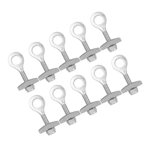 Produktbild: Beatifufu 10 Stücke Kette Spanner Befestigungs Riemen Für Bike Kette Getriebe Kette Teller Radfahren Zubehör