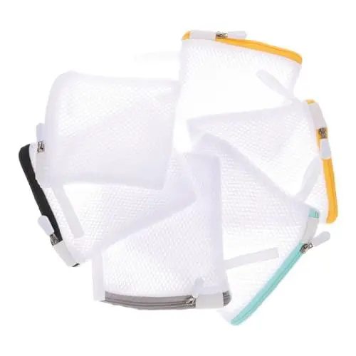 Produktbild: Beatifufu 12 Stk Wäschesack Maschine Wäschebeutel Mesh-Waschbeutel klein Mini Veranstalter Tür reizwäschhe unterwäsch Wäschesäcke aus Mesh Waschbeutel für BH Wäschenetzbeutel Sandwich-Mesh