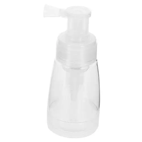 Produktbild: Beatifufu 1Stk Pulver Sprühflasche Flasche Trockenshampoo leer Talkumpuderhalter spritzflaschen sprühnebel flasche Puderquaste Reisebehälter für Toilettenartikel leere Weiß