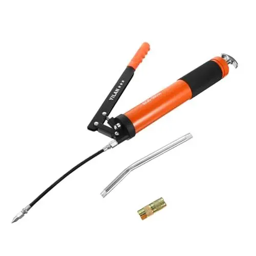 Produktbild: Beatifufu 1 Satz Fettpresse Airbrush-Kit Autozubehör Kupplung schmieren Auto Griff Airbrush-Sets Schmierölinjektor Schmierstoffgeber einfetten Werkzeug Fettfüller Auto schmierer Stahl