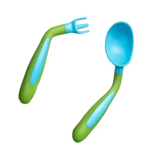 Produktbild: Beatifufu Besteckset 1 Set Biegbare Für Jungen Und Mädchen Geschirr Glatte Kanten