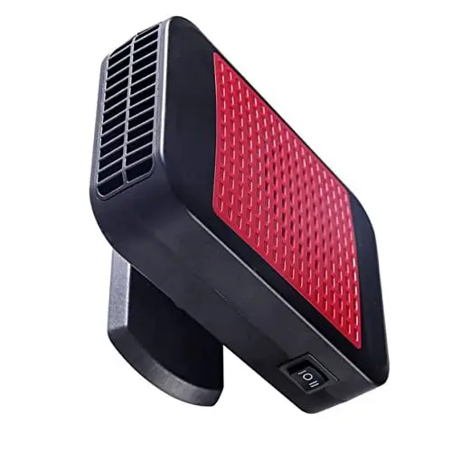 Produktbild: Beatifufu 1 Stk Heizung heitzung beheizt Kfz-Enteiser car air conditioner schnelles Aufheizen schnelles Abtauen Entfroster auto defroster auto debeschlag automatischer Lüfter Plastik rot