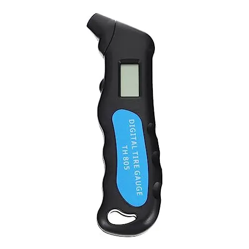 Produktbild: Beatifufu 1stk Reifendruckpistole Digitales Reifendruckmessgerät Auto Lkw Reifendruck Messgerät Druckanzeige Pkw-lkw-manometer Reifendruckmesser Reifendruckprüfer Autoreifen Black Abs