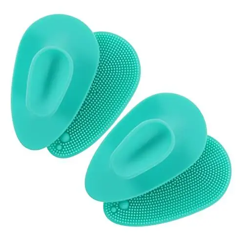 Produktbild: Beatifufu 4-teiliges Gesichtspeelingbürste Satz Aus Silikon Für Tiefenreinigung Und Peeling