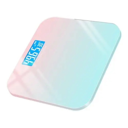 Produktbild: Beatifufu Babywaage Säuglingswaage Waage für Kätzchen Körperwaage für Babys Gewichtswaage für Babys kinderwaage tragbare Waage Gewichtswaage mit LED-Anzeige gehärtetes Glas Light Green