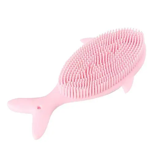 Produktbild: Beatifufu Baby-duschbürste Mit Silikon-schrubber Peeling-massagebürste Für Babys Kopfhaut Und