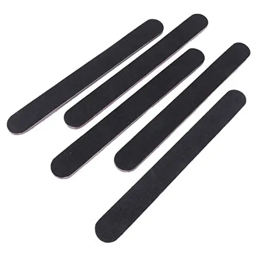Produktbild: Beatifufu Nagelschleifblock-set 5-teilig Schwarzes Sandbrett Nagelfeile Puffer Für Die Künstlerische Nagelpflege